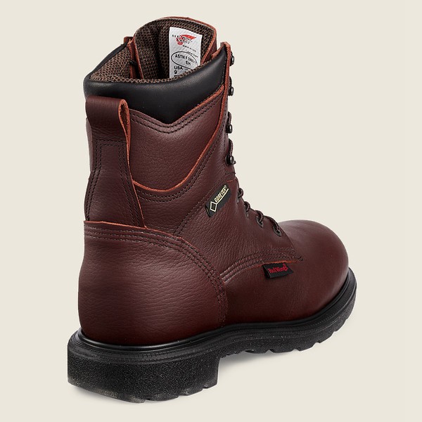 Red Wing Work Boots Supersole® 2.0 - 8-Inch Insulated Waterproof Soft Toe - Burgunder - Herre 2508-O